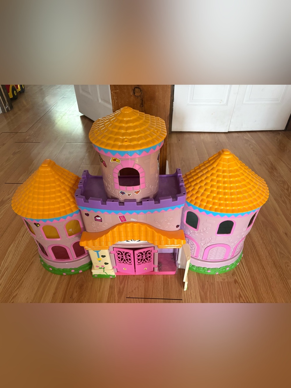 Kids Castle Playset - Pink & Purple Toy Castle